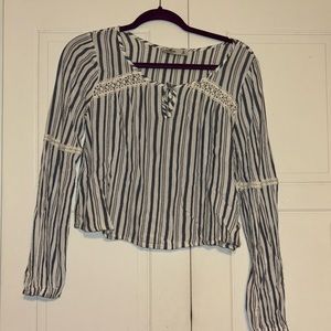 Hollister Striped Top